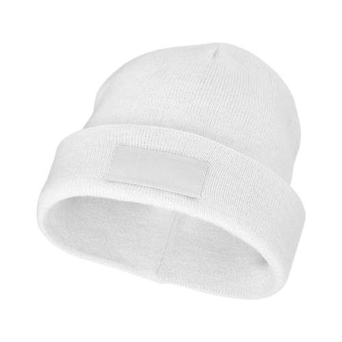 Bonnets - Bonnet 100% polyester avec patch personnalisable - Joey - Pandacola