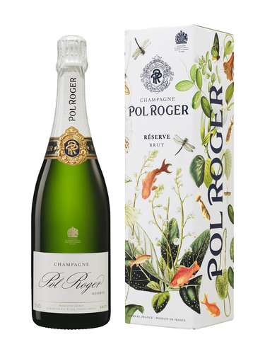 Bouteilles de champagne - Bouteille de Champagne Pol Roger Brut Réserve - Pandacola