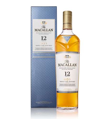 Bouteilles de spiritueux - Etui bouteille de whisky The Macallan 12 ans Triple Cask  - 70cl - Pandacola