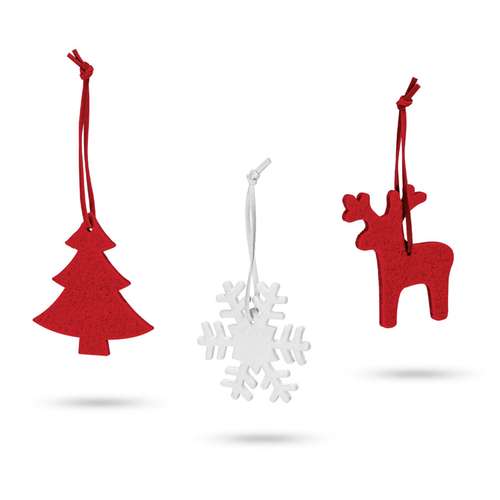 Autres décorations de Noël - Set ornements de Noël personnalisableen feutrine - Renie - Pandacola