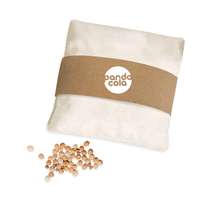 Bouillotte sèche en coton bio 150 gr/m² personnalisable avec noyaux de cerises | Made in Europe - Pali - Pandacola