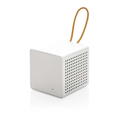 Enceintes/haut-parleurs - Enceinte bluetooth personnalisée carrée avec attache de suspension - Vibe - Pandacola