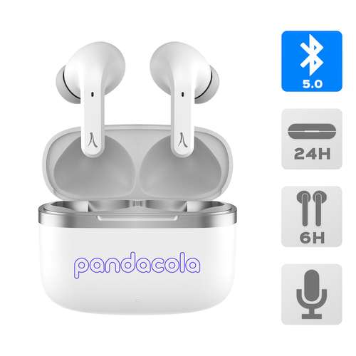 Ecouteurs - Ecouteurs bluetooth avec boitier de rechargement personnalisable | Akashi - Pandacola