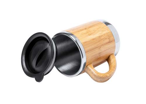 Mug personnalisable en inox double paroi avec logo