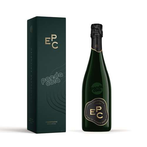Bouteilles de champagne - Bouteille de Champagne personnalisable Blanc de Blancs Grand Cru |  EPC ® - Pandacola