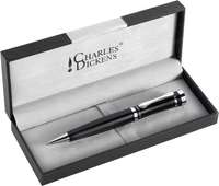 Parure stylo bille en métal twist - Higham | Charles Dickens - Pandacola