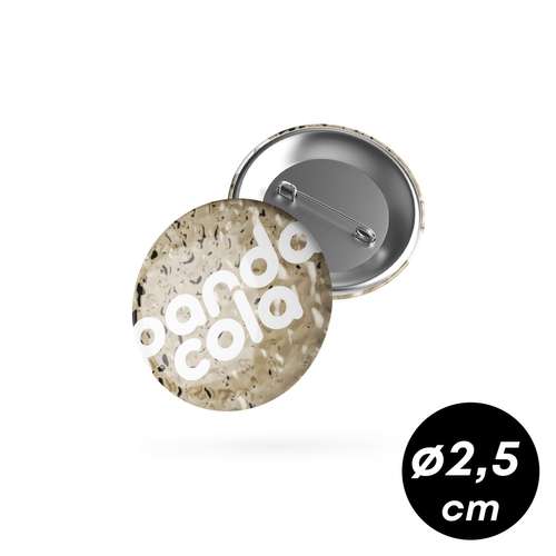 Badges - Badge personnalisé rond Ø2,5 cm - Paty - Pandacola