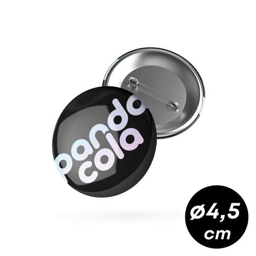 Badges - Badge personnalisé rond Ø4,5 cm - Paty - Pandacola