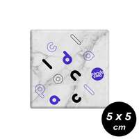 Magnet publicitaire carré 5x5 cm - Skol - Pandacola