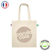 Tote bag personnalisé coton bio épais 180 gr/m² et plus - Made in France - Pado - Pandacola