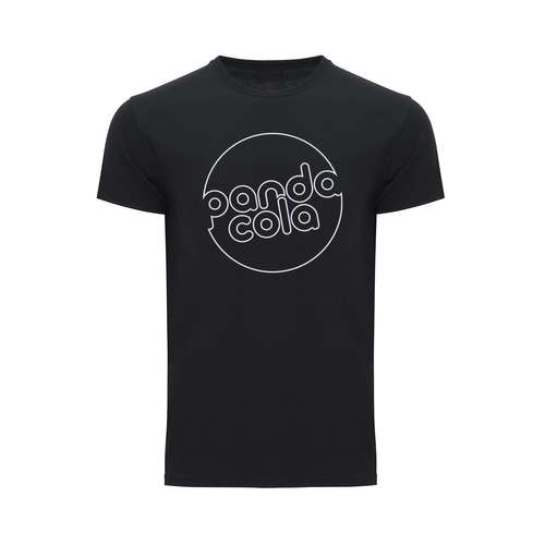 Tee-shirts - T-shirt publicitaire mixte noir à col rond double épaisseur 180 gr/m² - Nagano 180 - Pandacola