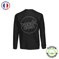 Sweat personnalisable en coton biologique 300 gr/m² - Made in France - Alex couleur| VADF® - Pandacola