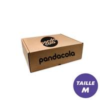Boîte cadeau personnalisable quadrichromie en carton de taille moyenne - Boxam M - Pandacola