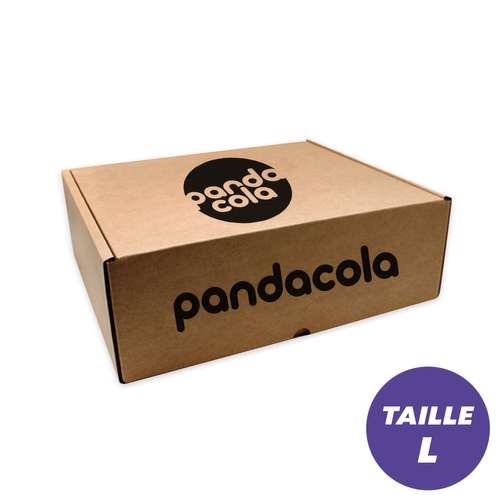 Boîtes cadeaux - Boîte cadeau personnalisable quadrichromie en carton de grande taille - Boxam Grande taille - Pandacola