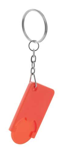 Porte-clés avec jeton - Porte-clés personnalisé avec jeton taille 0,50€ en plastique détachable - Bekak - Pandacola