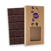 Tablette de chocolat personnalisable avec fenêtre - Chocki - Pandacola