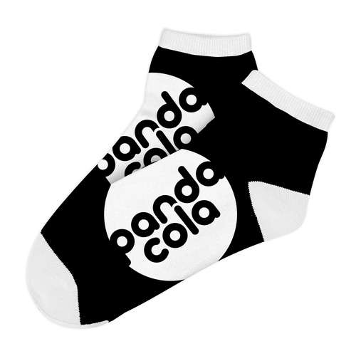 Chaussettes - Paire de chaussettes basses en coton tissé personnalisables - Jana Basic - Pandacola