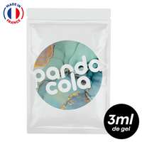 Dosette individuelle de gel hydroalcoolique entièrement personnalisable 3mL - Pandacola