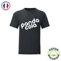 T-shirt coton bio 190 gr/m² personnalisable - Made in France - Enzo Couleur - Pandacola