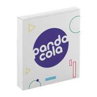 Boîte en carton personnalisable pour cadeaux plats en carton personnalisable - CreaBox SnackPlate - Pandacola