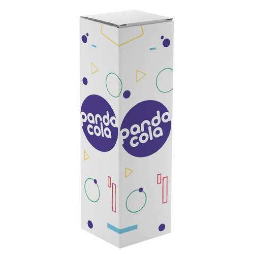 Boîtes cadeaux - Boîte cadeau haute personnalisable en carton - CreaBox Sport Bottle - Pandacola