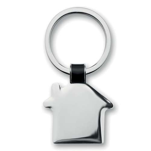 Porte-clés standards - Porte clés en forme de maison personnalisable métallique - Pic - Pandacola