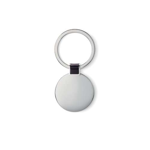 Porte-clés standards - Porte clés rond personnalisé métallique brillant - Balo - Pandacola