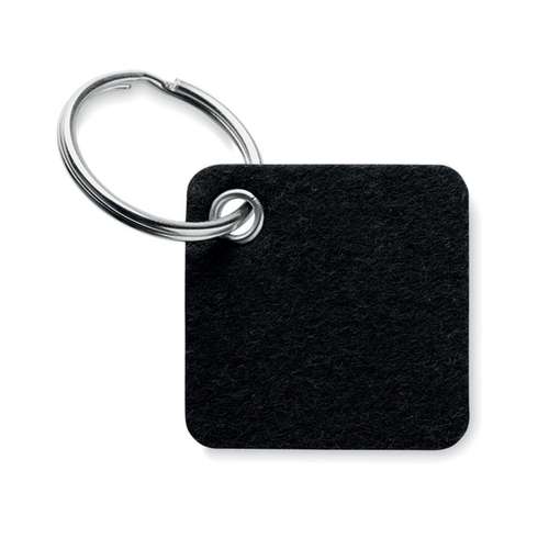 Porte-clés standards - Porte clés carré personnalisé en feutre - Corto - Pandacola