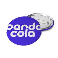 Badge épingle Mat Made in France publicitaire 100% personnalisable taille 25, 38, 45 ou 56mm - Josy - Pandacola