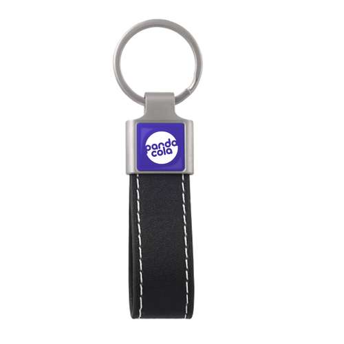 Porte-clés décapsuleurs - Porte-clés en cuir personnalisable - Zamac - Pandacola