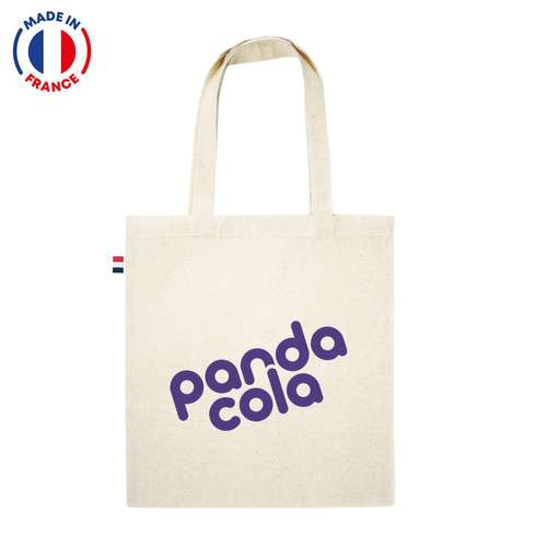 Sacs shopping - Sérigraphie - Tote bag personnalisé coton 150 gr/m² - Made in France - Moda - Pandacola