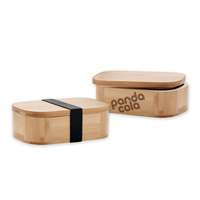 Lunch box personnalisable en bambou 650 ml - Bonap - Pandacola