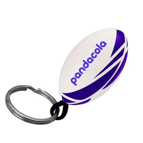 Porte-clés standards - Porte clé 100% personnalisable ballon de rugby - Snoop - Pandacola