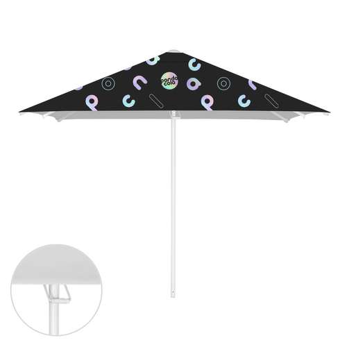 Parasols de terrasse - Parasol personnalisé carré avec ouverture télescopique - Galapagos - Pandacola