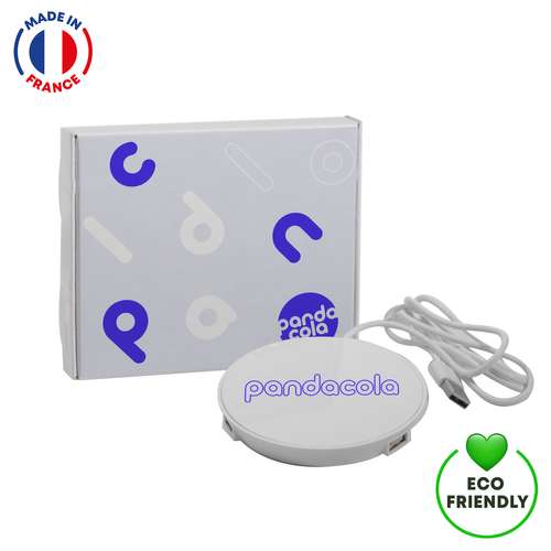 Stations de charge - Chargeur à induction personnalisable made in France - Speedy - Pandacola
