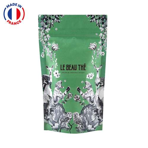 Thés - Doypack de thé vert en vrac 70g - Made in France - Le beau thé - Pandacola