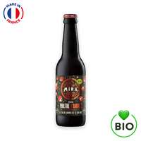 Bouteille de bière bio à la myrtille de 33 cL - Philtre d'amour vol. 5,6% - Made in France  | Mira® - Pandacola