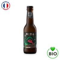 Bouteille de bière bio de 33 cL - Greenbacks vol. 5,6% - Made in France | Mira® - Pandacola