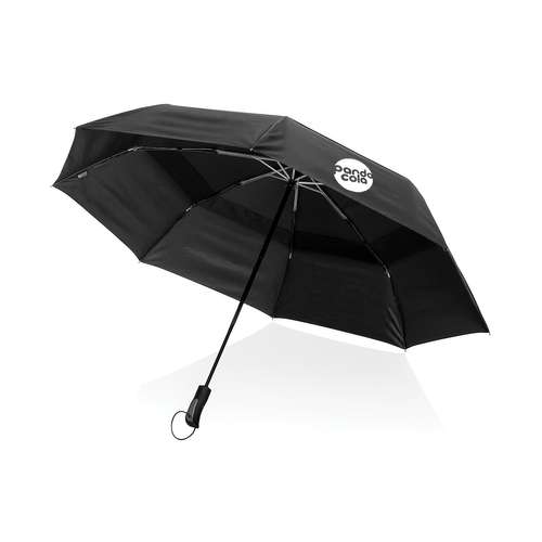 Parapluies classiques - Parapluie tempête personnalisable 27" en polyester recyclé | SWISS PEAK AWARE - Tundy Storm - Pandacola