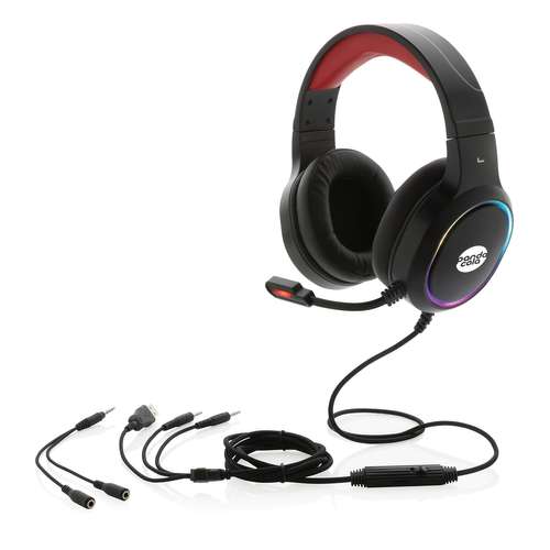 Accessoires jeux video - Casque gaming personnalisé RGB | GAMING HERO® - Games - Pandacola