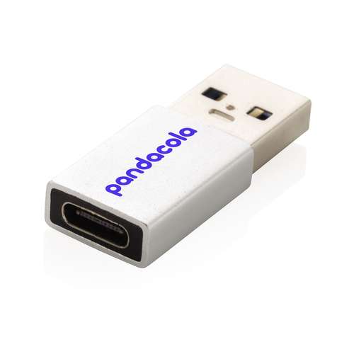 Hub usb - Adaptateur personnalisable USB A vers USB C - Tooki - Pandacola