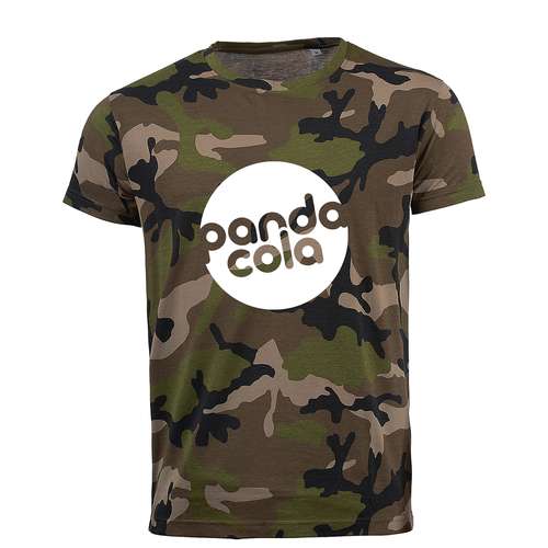 Tee-shirts - T-shirt camouflage personnalisable en coton 150 gr/m² - Camo - Pandacola