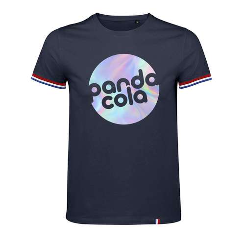 Tee-shirts - T-shirt personnalisé avec manches à rayures colorée en coton 155 gr/m² - Rainbow Couleur - Pandacola