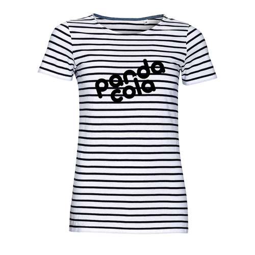 Tee-shirts - T-shirt publicitaire à rayures colorée en coton 150 gr/m² - Miles - Pandacola