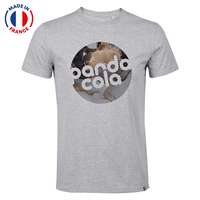 T-shirt personnalisé Made in France en coton peigné 150 gr/m² |ATF® - Leon couleur - Pandacola