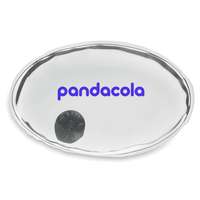 Chaufferettes ovale personnalisable avec plaque métallique réutilisable - Nikos - Pandacola