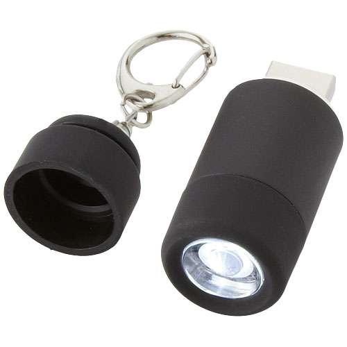 Lampes de poche/lampes torches - Mini lampe LED rechargable avec chargeur USB personnalisable - Avior - Pandacola