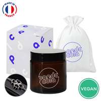 Bougie bijou naturelle personnalisable 100% Française Apothicaire 120g | Cyor - Pandacola