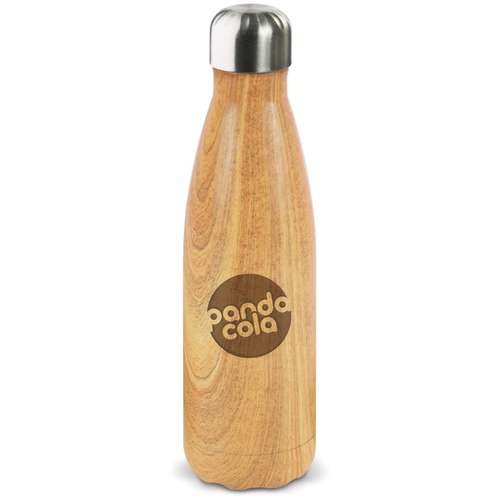 Bouteilles - Bouteille isotherme publicitaire 500 ml - Swing wood - Pandacola