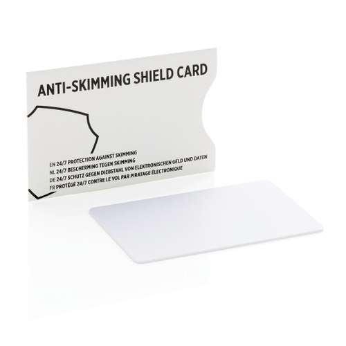 Porte-cartes - Protection anti RFID publicitaire pour carte bancaire - Skimmy - Pandacola
